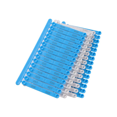 Chicken Wings Identification Ring Bird Quail Pigeon Duck Goose Chicken Wings Identifier Poultry Farm Chick Wings Ring 1Set