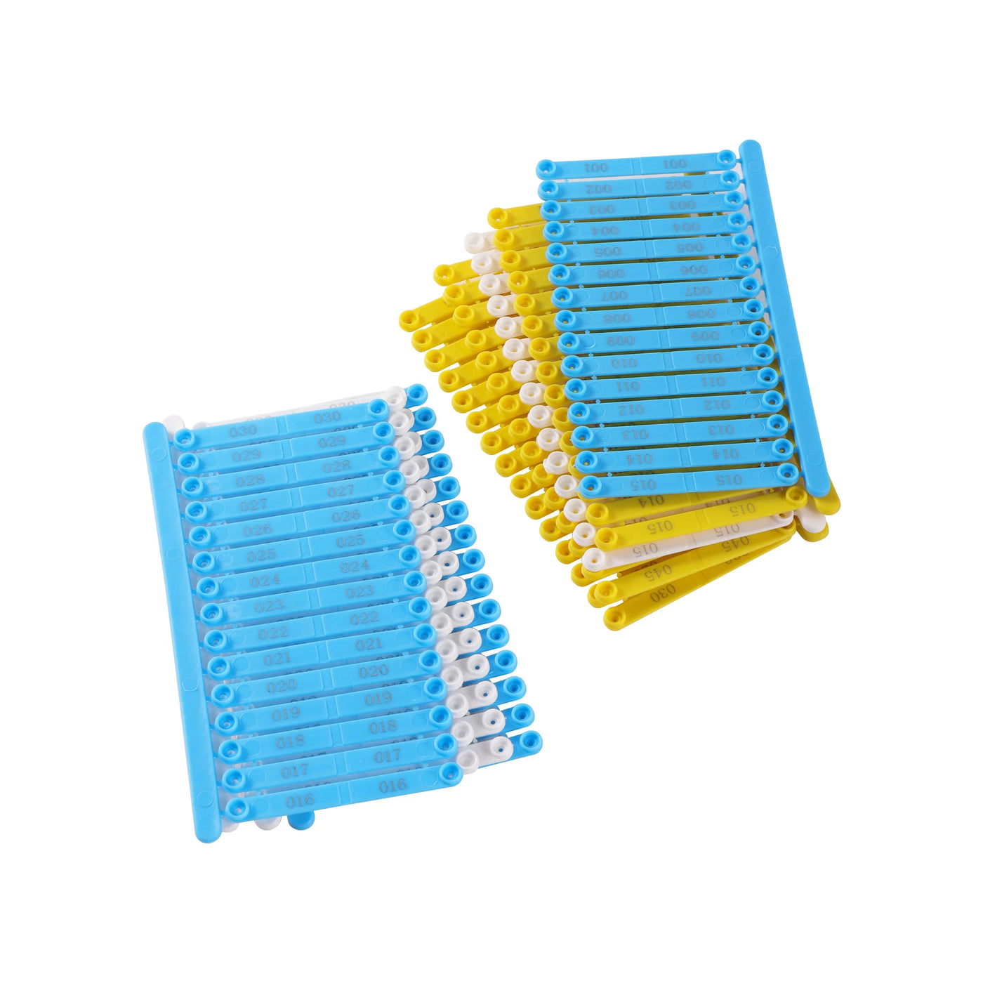 Chicken Wings Identification Ring Bird Quail Pigeon Duck Goose Chicken Wings Identifier Poultry Farm Chick Wings Ring 1Set