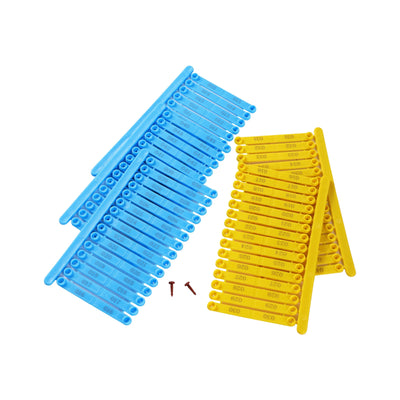 Chicken Wings Identification Ring Bird Quail Pigeon Duck Goose Chicken Wings Identifier Poultry Farm Chick Wings Ring 1Set