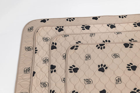 Pee Pads for Dogs - Dog & Puppy Training & Whelping Pads - Rounded Corners - Washable, Reusable - Waterproof, Sanitary Potty Protector Dog Mat - Pet Essentials - 2 Pack