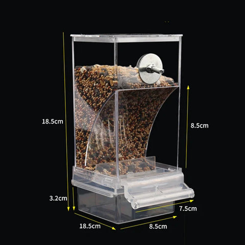 Automatic No-Mess Bird Feeder