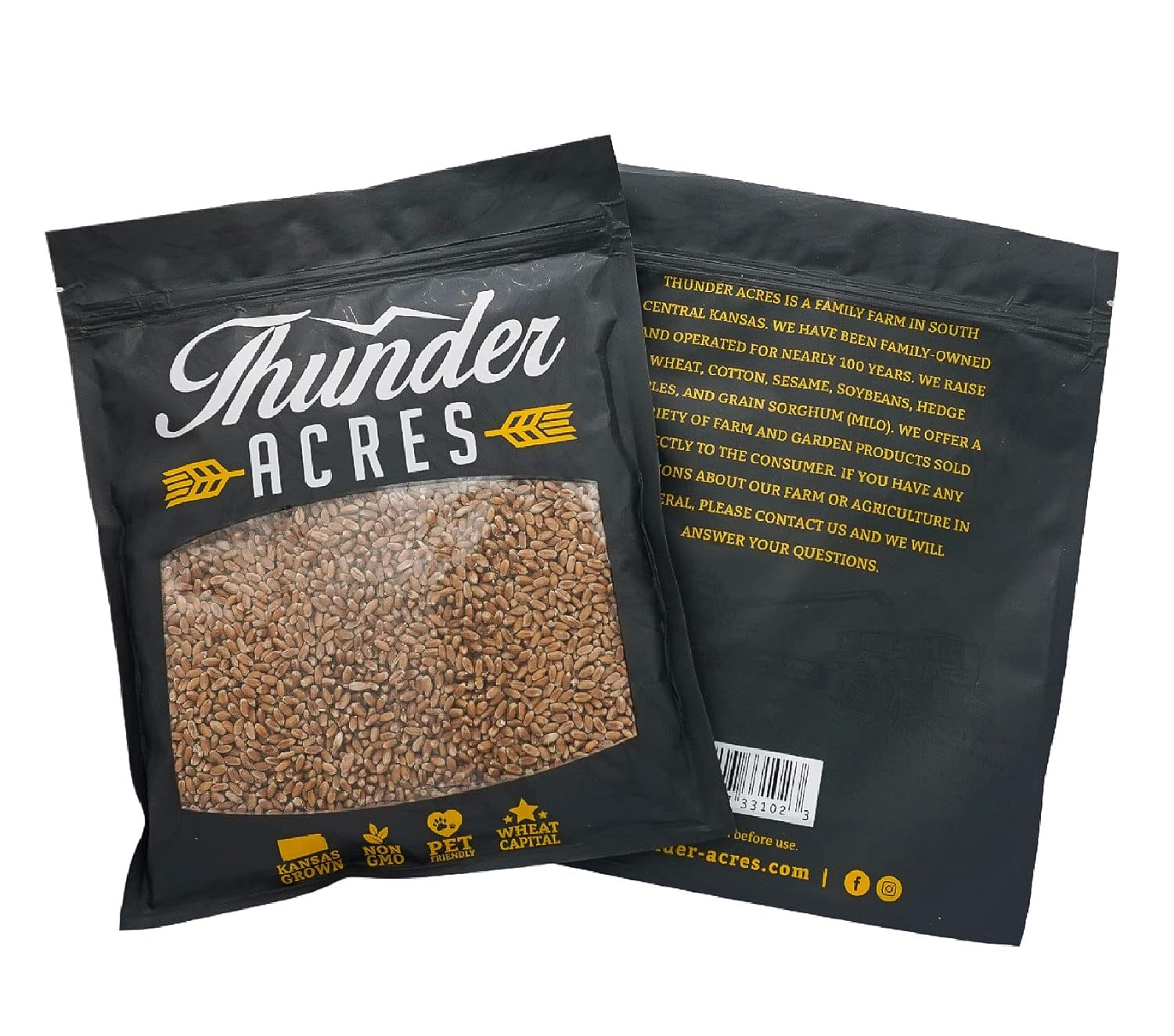 Non-Gmo,  Premium Wheat Seed, Cat Grass Seed, Wheatgrass, Hard Red Winter Wheat (5 Lbs.)