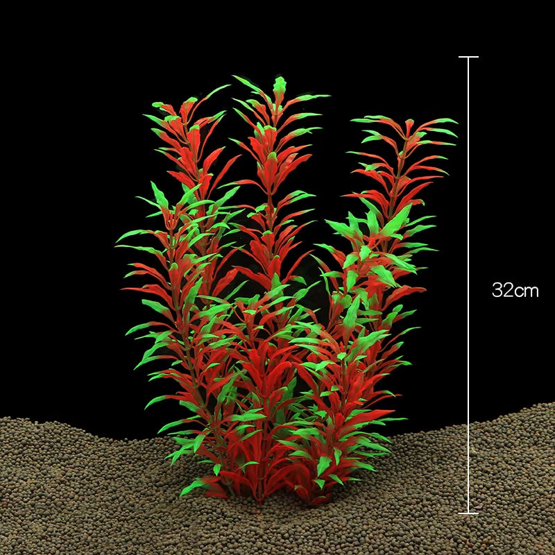 Artificial Aquarium Decor Plants Plastic Aquatic Plants Underwater Plants Aquarium Accessories Decoration Piante Acquario
