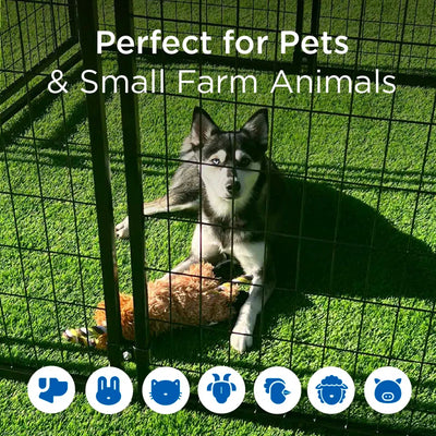 Extra-Large Heavy Duty Dog Kennel Playpen Helena - 16 Panel - 10 X 10 X 4 Feet