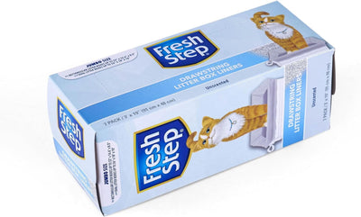 Drawstring Litter Box Liners Unscented, Jumbo Size, 36" X 19" - 7 Count