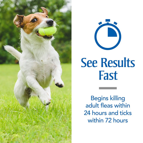 Flea & Tick Treatment for Extra Large Dogs, 89 to 132 Lbs, 3 Monthly Applications