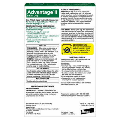 Vet-Recommended Flea Prevention for Small Dogs 3-10 Lbs, 6-Monthly Treatments