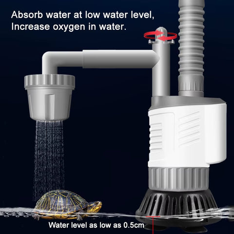 Aquarium Water Change Pump Electric Fish Tank Cleaning Tool Vacuum Water Changer Gravel Cleaner Siphon Filter Pump 20W 30W 220V