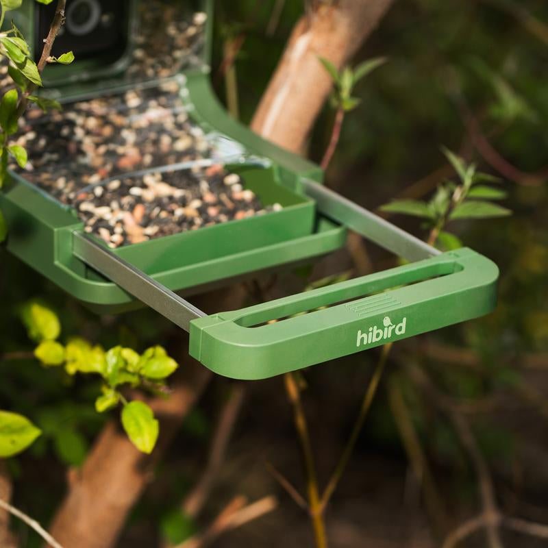 Hibird 4K HD Smart Bird Feeder with Camera, 2.4G/5G Dual Wifi Wireless Outdoor, Auto Higher Resolution Bird Video Capture, AI Identify 10000+ Species, 1080P Live Function for Everyone