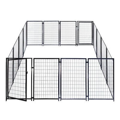 Extra-Large Heavy Duty Dog Kennel Playpen Helena - 16 Panel - 10 X 10 X 4 Feet