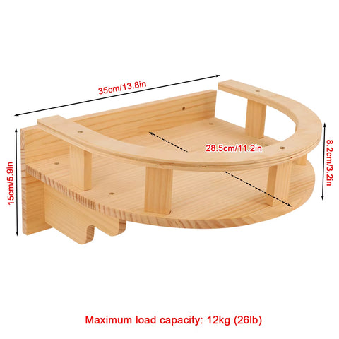 Wall-Mounted Cat Scratching Rope Jute Cats Climbing Shelves Jumping Platform & Pedal for Cats Sleeping Cat Furniture Pet Toys