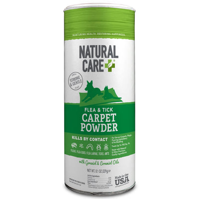 Flea and Tick Carpet Powder - 8.1 Ounce Canister