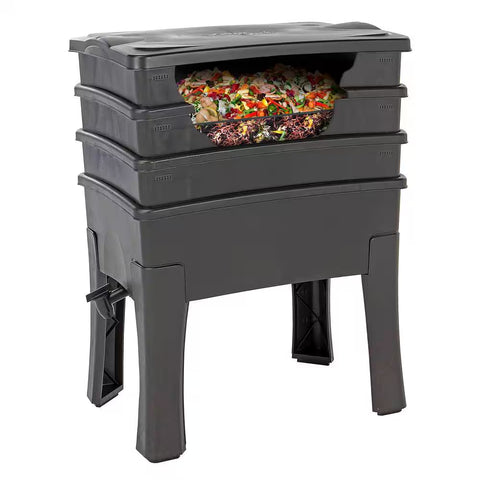 77 L Worm Cafe Compost Worm Farm Starter Kit