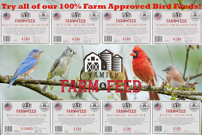 | Four Seasons | Cracked Corn | Wild Bird Food | Backyard Songbird | 4 Pounds