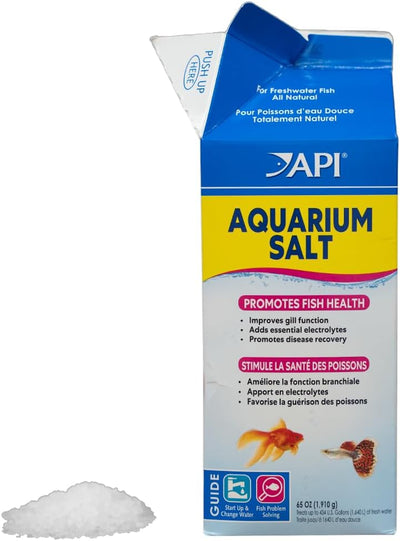 AQUARIUM SALT Freshwater Aquarium Salt 67-Ounce Box (Packaging May Vary)