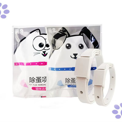 Pet Flea Collar Cat Dog Mosquito Repellent Insect Collar Pet in Vitro Deworming S/M Size Flea Collar