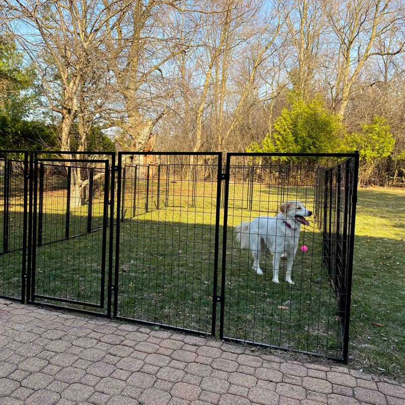 Extra-Large Heavy Duty Dog Kennel Playpen Helena - 16 Panel - 10 X 10 X 4 Feet