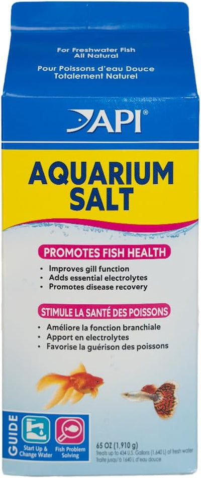 AQUARIUM SALT Freshwater Aquarium Salt 67-Ounce Box (Packaging May Vary)