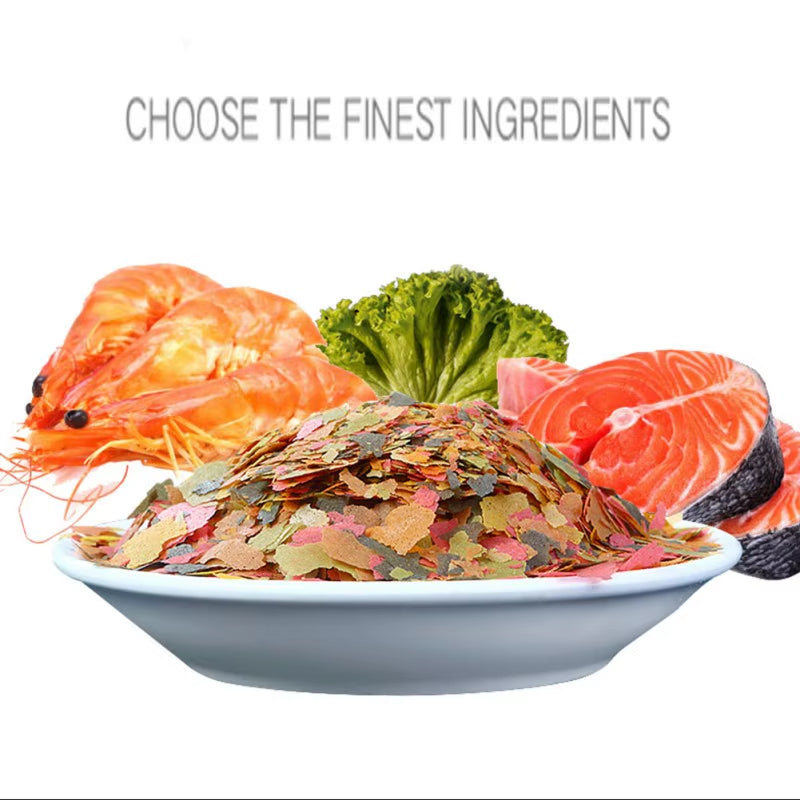 250Ml Highly Nutritious Fish Feed Color Enhancing Fish Food for Goldfish All Aquarium Tropical Fish Grow Fast Healthy Fish Food