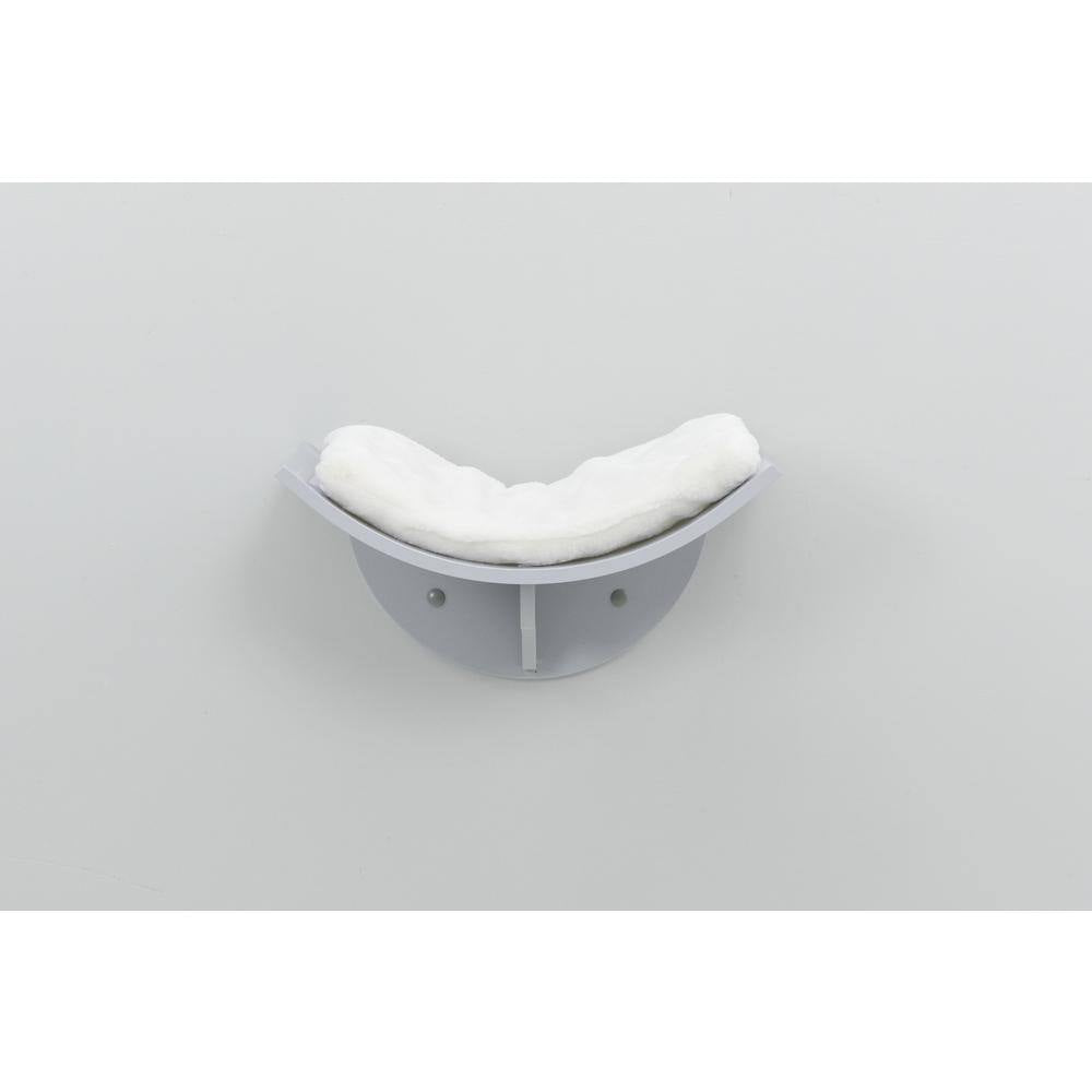 Lorena Wall Mount Perch, Cat Shelf, Cat Bed, Cat Lounger, Cat Furniture, Gray