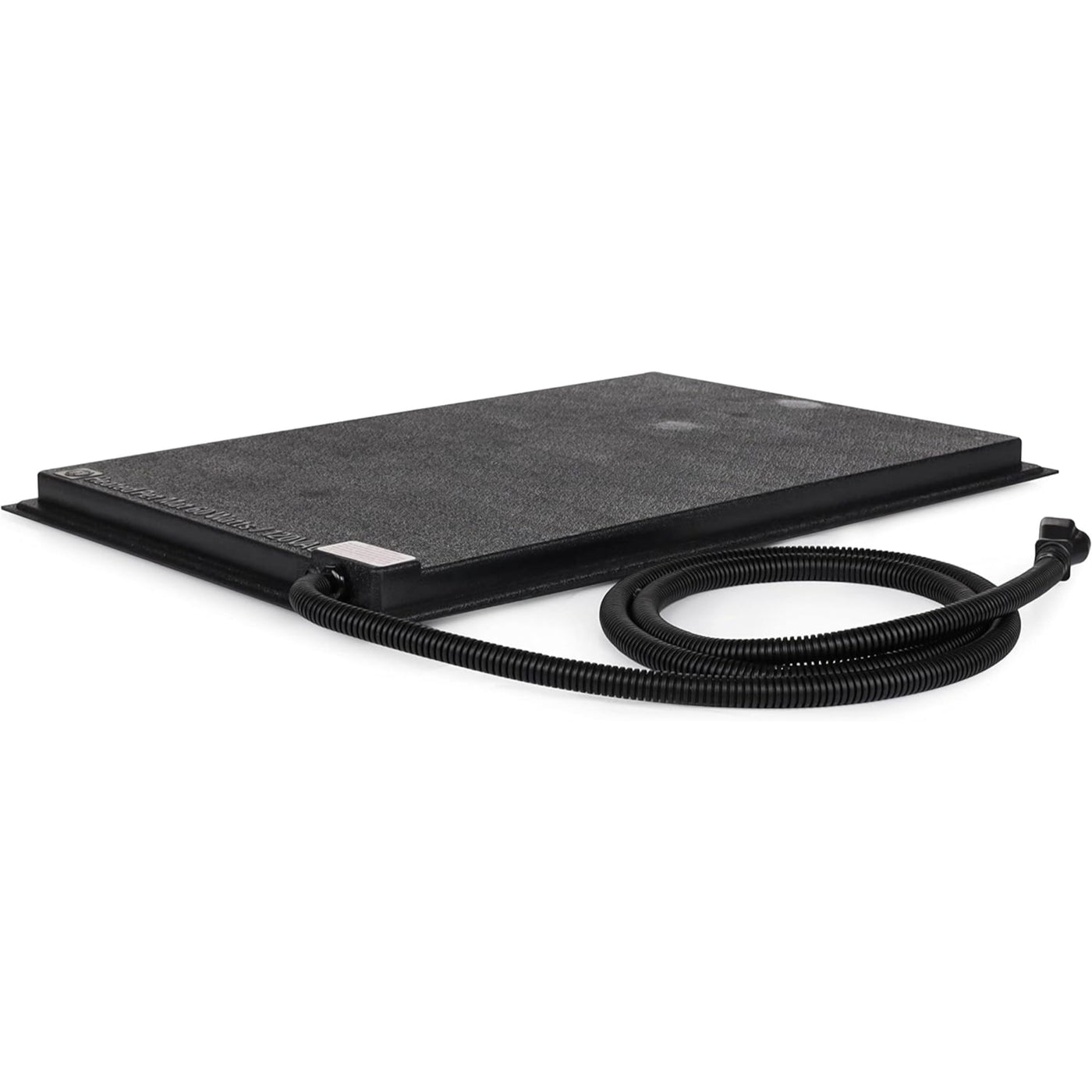 Farm Innovators 60 Watt Heated Chicken Mat for Coops, Pens, Black, 19 X 13In